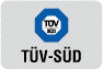 TÜV SÜD Certificate given in Germany 